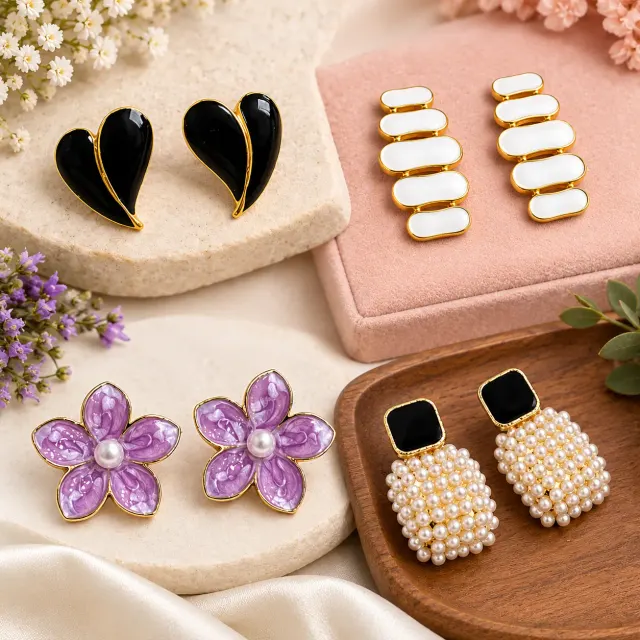 Pairs Earrings Combo – Special Collection ,Trendy Earrings Combo for Every Occasion